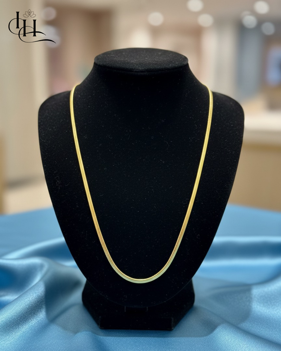 Minimalist Gold Snake Chain Necklace