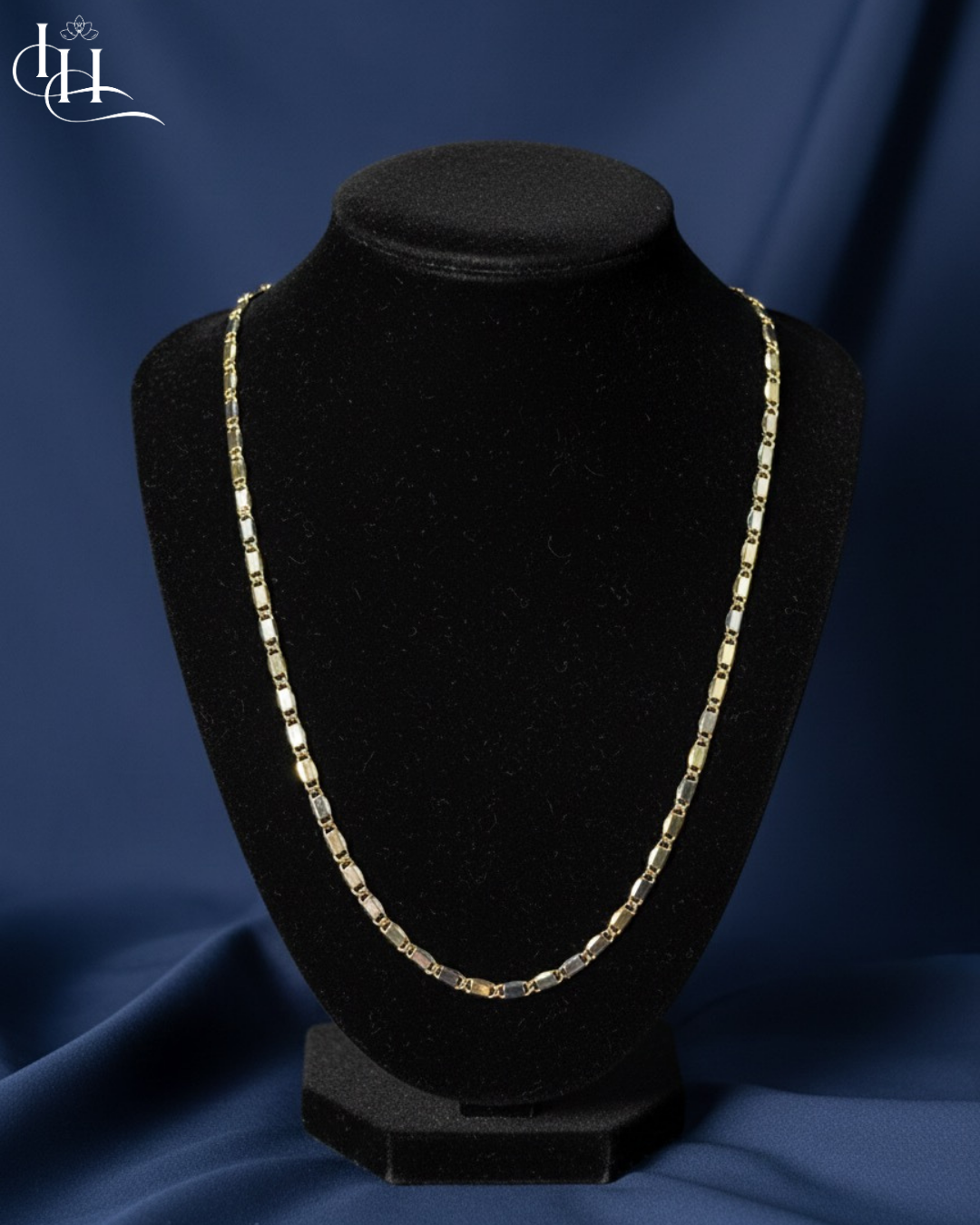 Minimal Gold & Silver Box-Link Chain