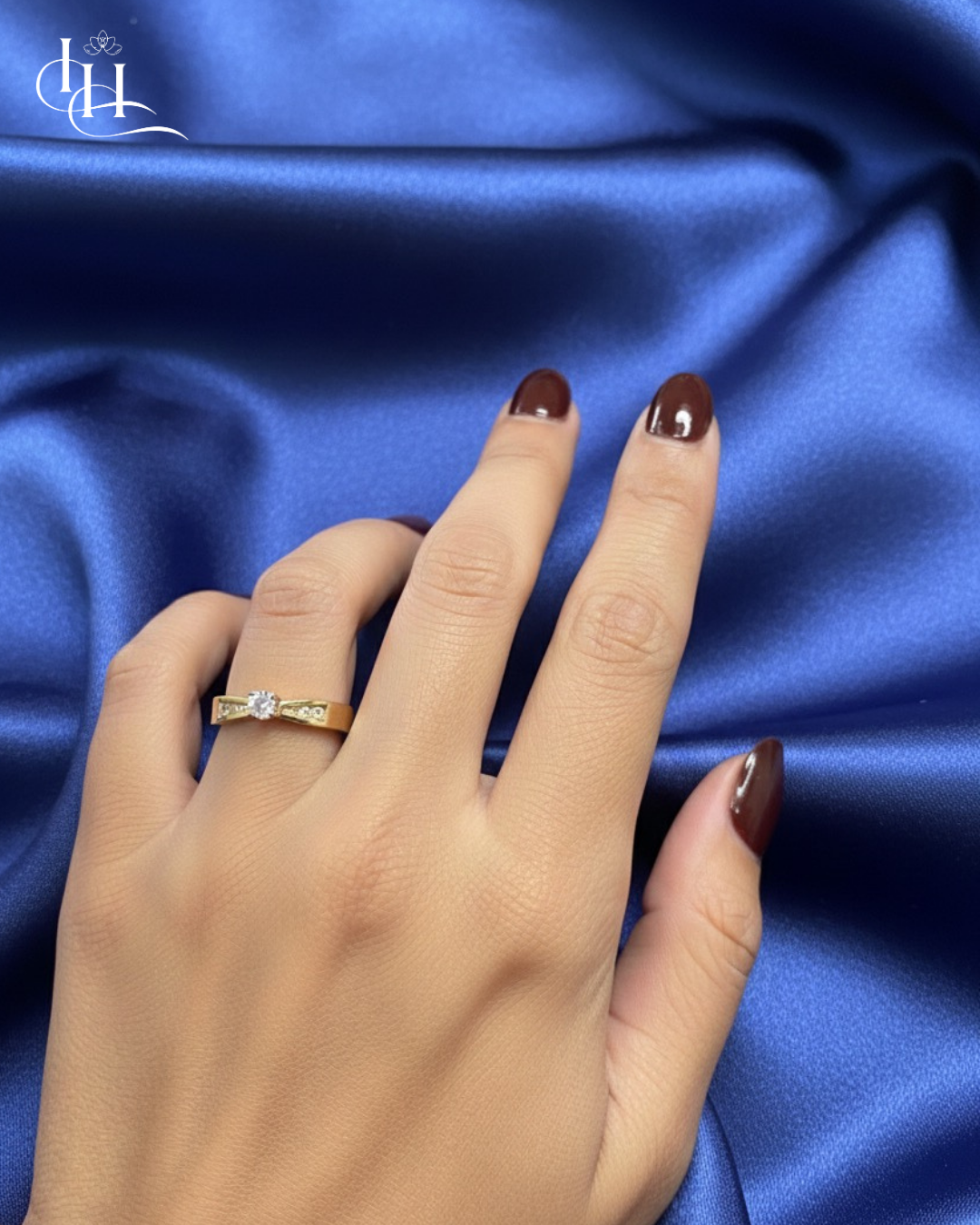 Classic Solitaire Band Ring