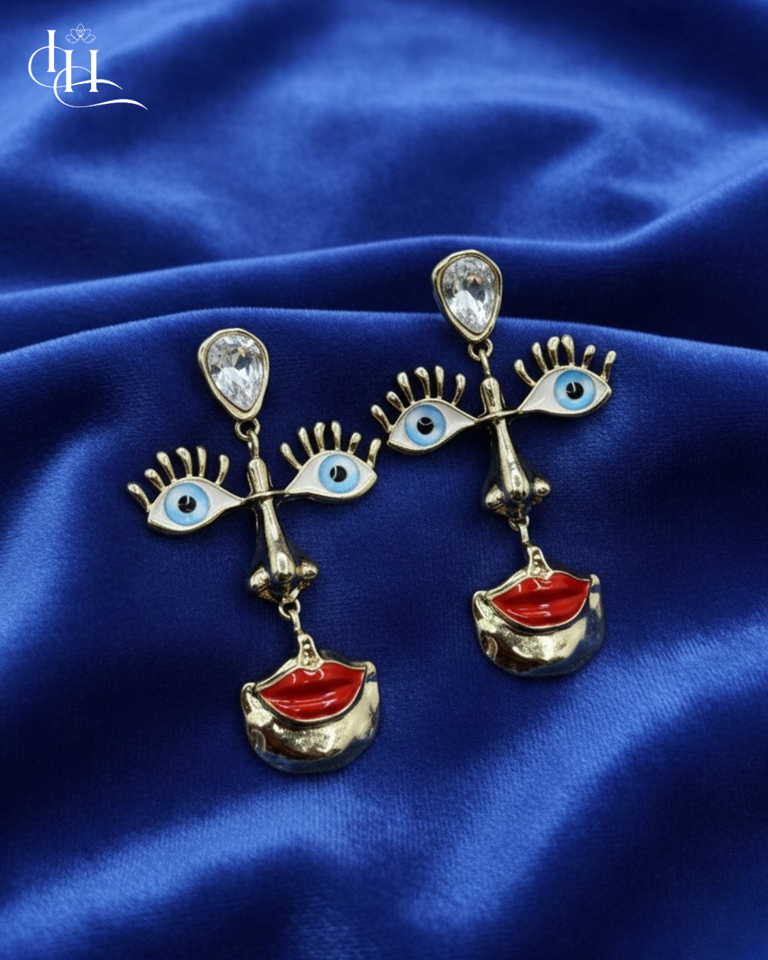 Face Art Statement Earrings