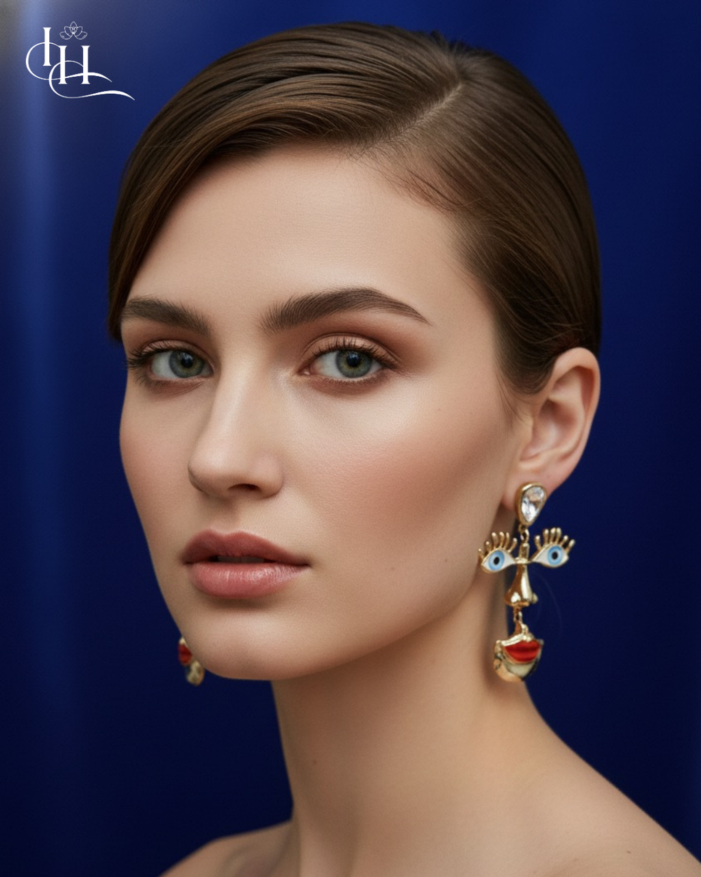 Face Art Statement Earrings