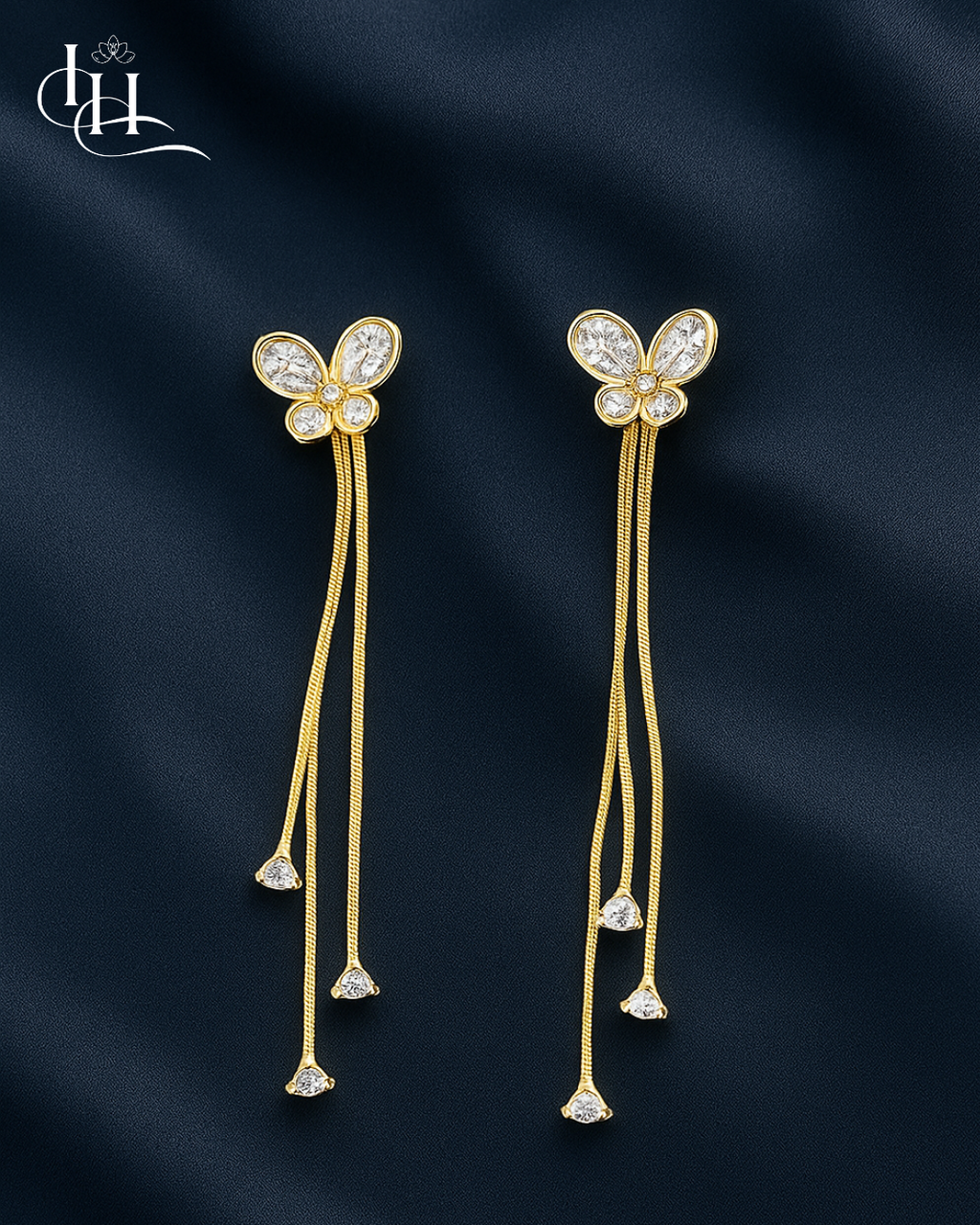 Butterfly Tassel Earrings